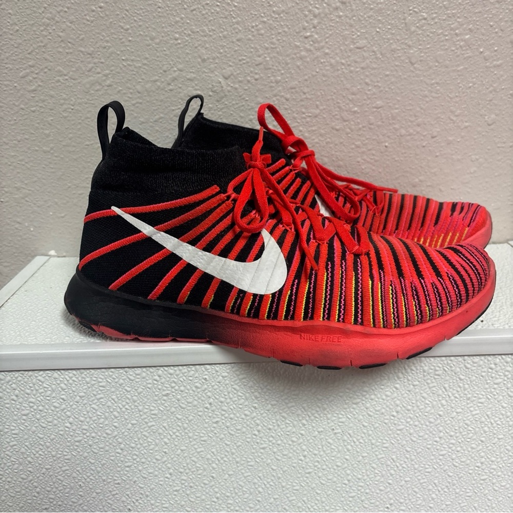 Mens Nike Free Train Force Flyknit Running Shoes Sz 11 M Used 833275 001